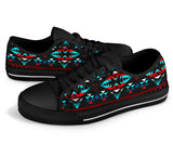Teal/Red Native Print