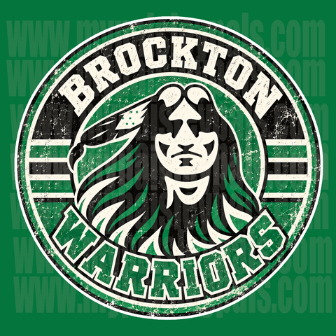 Brockton Warriors Vintage Tee