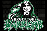 Brockton Warriors Warrior Text Tee