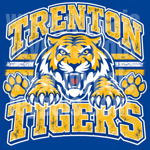 Trenton Tigers Vintage Tee