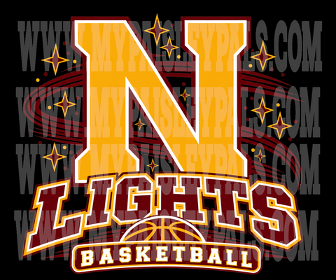 MSU-N Lights Galaxy Tee