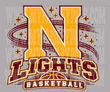 MSU-N Lights Galaxy Tee