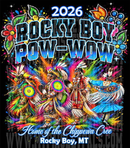 2026 Rocky Boy Pow-Wow Shirt