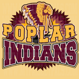 Poplar Indians Color Blend Tee