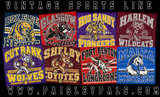 Old School Vintage Sports Tee
