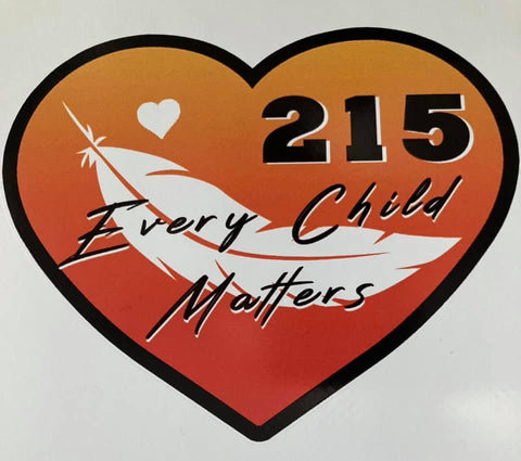 215 Every Child Matters Remembrance Sticker