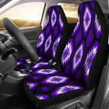 Native Design Car Seat Covers Purple