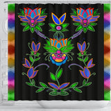 2021 New Floral Shower Curtain