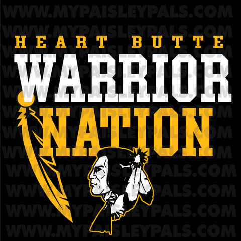 Heart Butte Warrior Nation Tee
